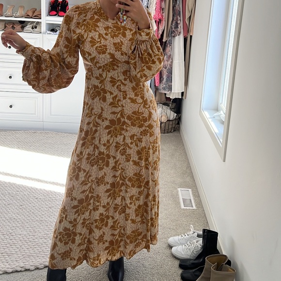 MIDI FALL DRESS - Picture 3 of 4